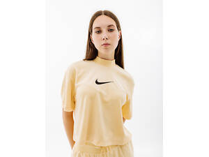 Футболка Nike W NSW MOCK SS TEE TRRY MS FJ4894-294