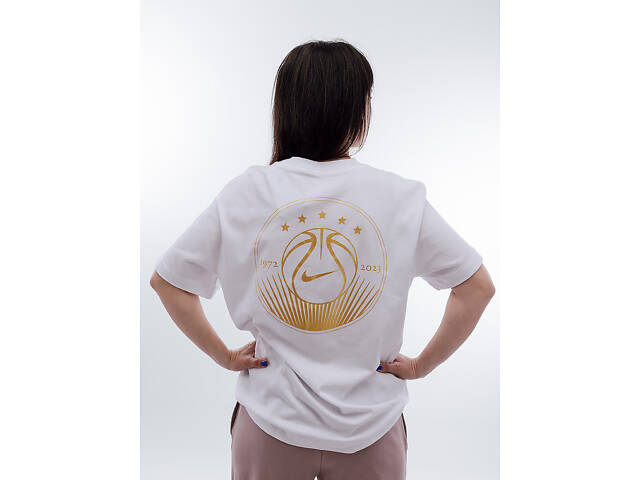 Футболка Nike W NSW TEE SS BF SISTERHOOD DX7940-100 - Фото 4