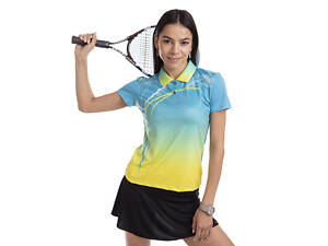 Футболка поло женская LD-7322 Lingo M Голубой (06506047)