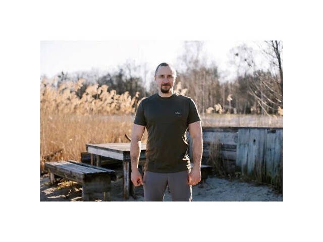 Футболка Tribe Coolpass SS olive 3XL (T-KI-0006-olive-3XL) - Фото 2