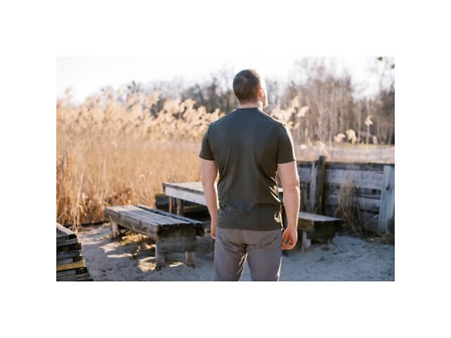 Футболка Tribe Coolpass SS olive 3XL (T-KI-0006-olive-3XL) - Фото 4