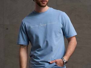 Футболки ISSA PLUS GN-562 XL блакитний