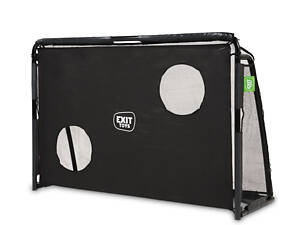 Футбольні ворота EXIT Маестро 180х120 см складні чорні