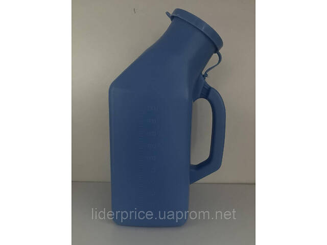 FY 665B Пісуар з ручкою та кришкою синій,для чоловіків, Оригінал! - Фото 2