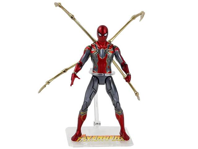 Фигурка Человек-Паук Marvel 17 см из фильма Мстители Война Бесконечности с коробкой RESTEQ - Фото 1