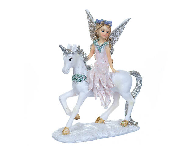 Фігурка декоративна Ельф верхом Lefard AL98495 - Фото 1