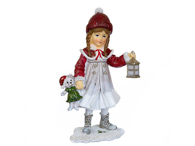 Фігурка декоративна Girl and bear Lefard AL98488 - Фото 1