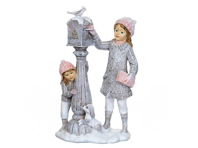 Фігурка декоративна Зимова парочка Lefard AL98491 - Фото 1