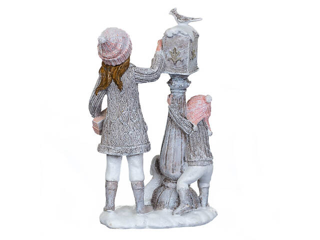 Фігурка декоративна Зимова парочка Lefard AL98491 - Фото 4
