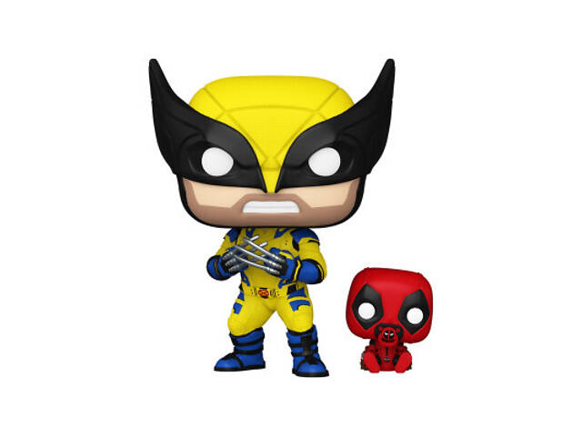 Фігурка для геймерів Funko Pop серії Дедпул 3 – Росомаха з Бебіпулом (82382) - Фото 1