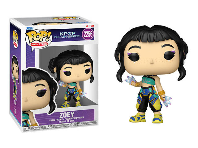 Фігурка Funko Pop K-Pop Demon hunters Кейпоп-мисливці на демонів Зої 95267 - Фото 1