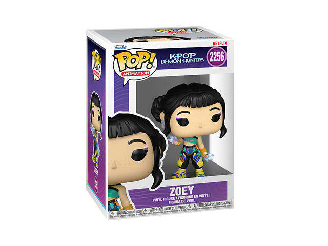 Фігурка Funko Pop K-Pop Demon hunters Кейпоп-мисливці на демонів Зої 95267 - Фото 3