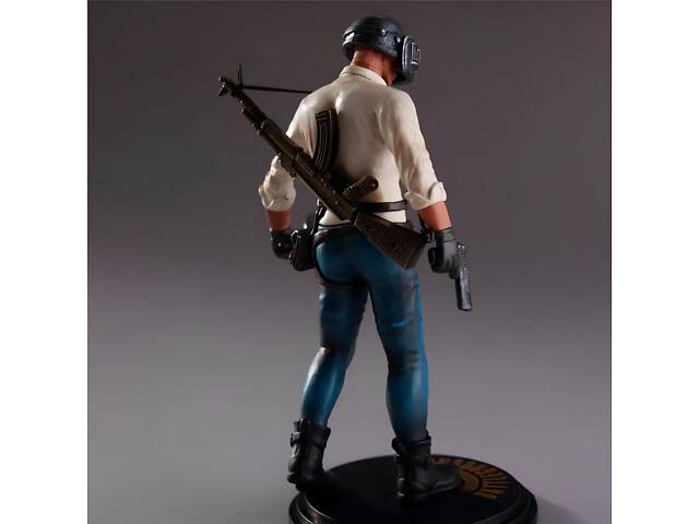 Фігурка PUBG RESTEQ — екшн-фігурка з гри PlayerUnknown's Battlegrounds, 17 см, з аксесуарами, подарункова коробка - Фото 3
