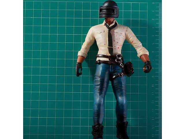 Фігурка PUBG RESTEQ — екшн-фігурка з гри PlayerUnknown's Battlegrounds, 17 см, з аксесуарами, подарункова коробка - Фото 5