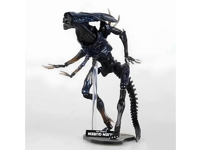 Фігурка RESTEQ Alien Queen — Королева Чужих, 32 см, рухома екшн-фігурка за фільмом Чужий, на підставці - Фото 1