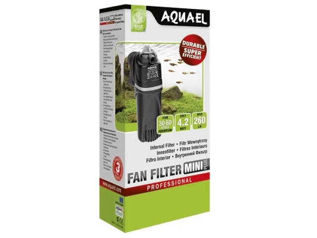 Фільтр для акваріума AquaEl Fan Mini Plus внутрішній до 60 л (5905546030687) - Фото 6