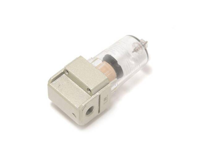 Фільтр для пневмосистеми 1/4 (пропускна здатність 600 л/хв тиск max 10 bar. Температура повітря 5 до - Фото 1