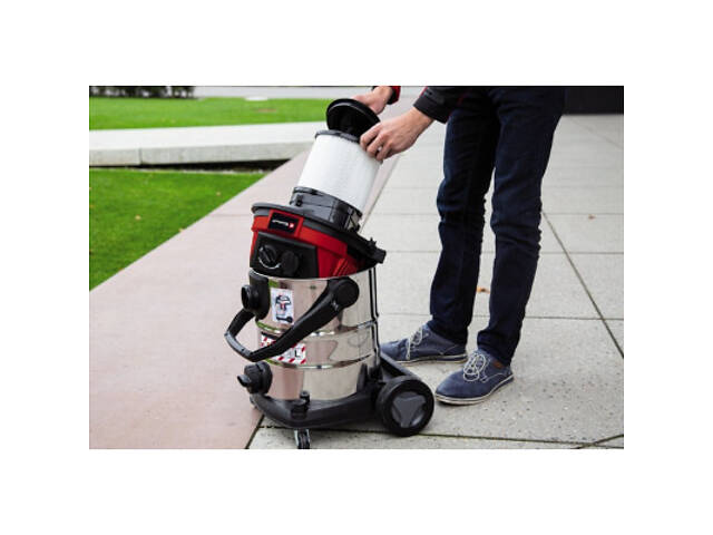 Фільтр для будівельного пилососа Einhell гофрований, клас L (2351126) - Фото 3