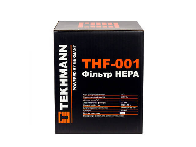 Фільтр для будівельного пилососа Tekhmann HEPA THF-001 (851916) - Фото 6