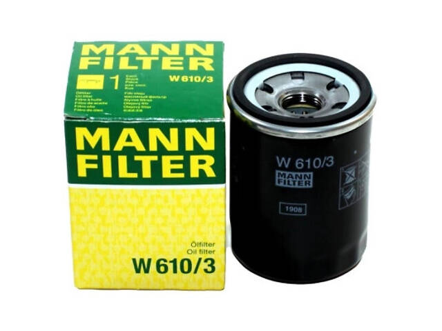 Масляний фільтр Mann W610/3 - Фото 3