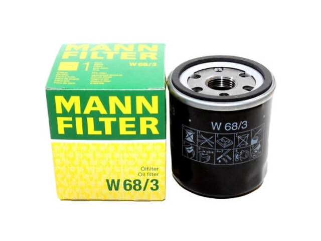 Масляний фільтр Mann W68/3 - Фото 3