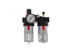 Фильтр воздушный с лубрикатором и редуктором Intertool 1/2' (PT-1430)