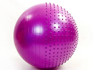 Фитбол полумассажный planeta-sport Zelart FI-4437-85 85 см Фиолетовый (FI-4437-85_Фиолетовый)