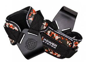 Гаки для тяги на зап'ястя Power System PS-3370 Hooks Camo Black/Red L