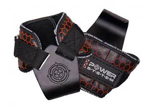 Гаки для тяги на зап'ястя Power System PS-3360 Hooks V2 Black/Red XL
