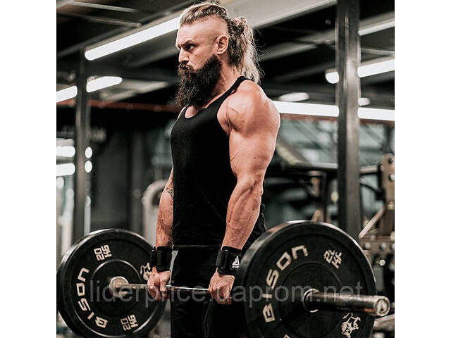 Крюки для тяги на запястья RDX W5 Gym Hook Strap Red Plus, Оригинал! - Фото 7