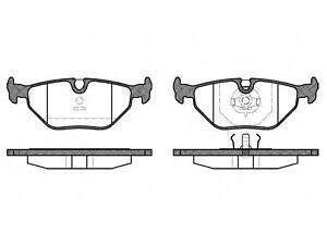 Гальмівна колодка дискова Woking (P3653.00) WOKING P365300 на BMW 3 седан (E30)