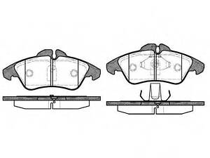 Гальмівна колодка дискова Woking (P4783.00) WOKING P478300 на MERCEDES-BENZ SPRINTER 2-t автобус (901, 902)