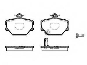 Тормозная колодка дисковая Woking (P6053.02) WOKING P605302 на SMART FORTWO купе (451)