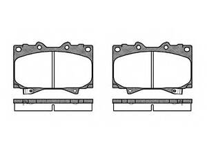 Тормозная колодка дисковая Woking (P6073.04) WOKING P607304 LEXUS LX (UZJ100)