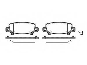 Гальмівна колодка дискова Woking (P9743.02) WOKING P974302 на TOYOTA COROLLA Наклонная задняя часть (_E11_)
