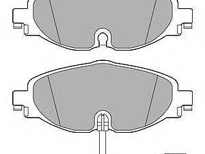 Тормозные колодки дисковые AUDISkodaVW A3OctaviaGolf F 12 DELPHI LP2698 на VW GOLF VII (5G1, BE1)