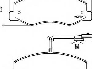 Тормозные колодки дисковые BREMBO P68061 VAUXHALL MOVANO Mk II (B) Chassis/Cab