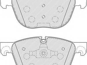 Гальмівні колодки дискові FERODO FDB4052 на BMW X5 (E70)