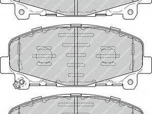 Тормозные колодки дисковые FERODO FDB4270 на HONDA ACCORD EURO VIII седан (CU)