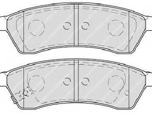 Гальмівні колодки дискові FERODO FDB4305 на CHEVROLET TOSCA (KL1_)