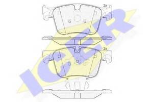 Тормозные колодки дисковые FERODO FDB4765 на CITROËN C4 Grand Picasso II