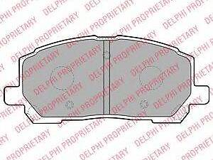 Тормозные колодки дисковые LEXUS RX300 F 97-03 DELPHI LP1908 на LEXUS RX (MCU15)