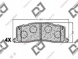 Тормозные колодки дисковые OPEL Astra K F 15 TRW GDB2138 на TOYOTA CELICA купе (RA4_, TA4_)