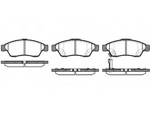 Гальмівні колодки дискові перед. Suzuki Liana 1.3/1.4D/1.6 02.07- 0875 01