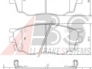 Тормозные колодки пер. Mazda 6 02-07 (sumitomo)