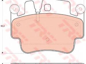 Гальмівні колодки дискові PORSCHE 911Boxster (986)Cayman F 97-13 TRW GDB1742 на PORSCHE 911 (997)