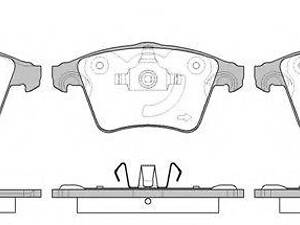 Гальмівні колодки дискові ROADHOUSE 2104511 на VW KOMBI / CARAVELLE V автобус (7HB, 7HJ, 7EB, 7EJ, 7EF)