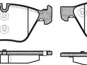 Тормозные колодки дисковые ROADHOUSE 2105210 на BMW 3 седан (E90)