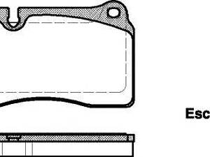 Тормозные колодки дисковые ROADHOUSE 2120000 на VW TOUAREG (7P5)