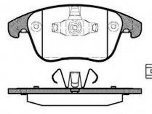 Тормозные колодки дисковые ROADHOUSE 2121921 на SEAT ALHAMBRA (710, 711)